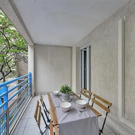 063 - Didion, Centre Gare St Roch, Clim, Balcon,4pers Apartamento Montpellier