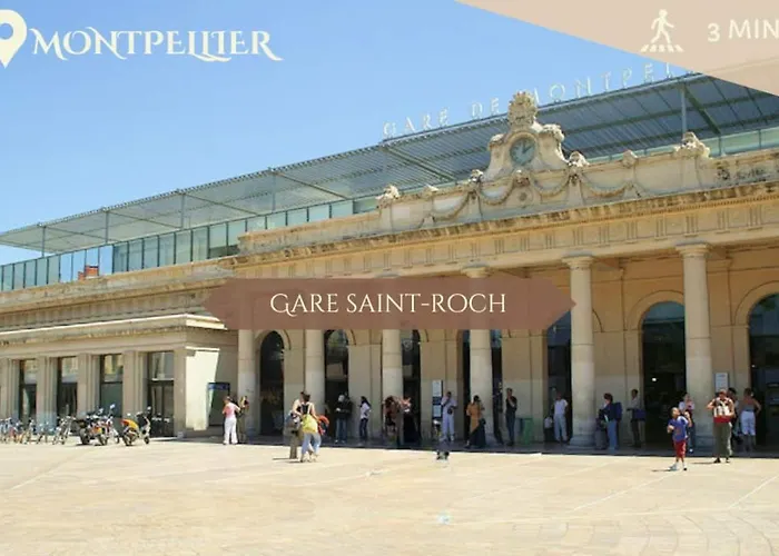 063 - Didion, Centre Gare St Roch, Clim, Balcon,4pers Μονπελιέ