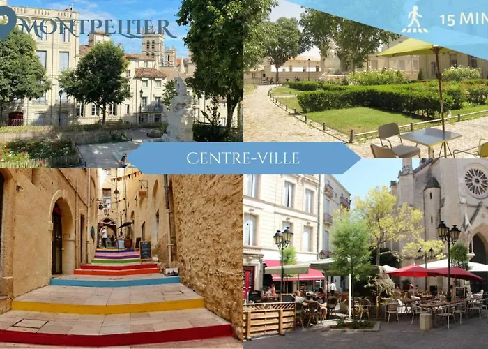 063 - Didion, Centre Gare St Roch, Clim, Balcon,4pers *