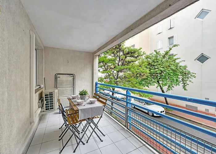 063 - Didion, Centre Gare St Roch, Clim, Balcon,4pers